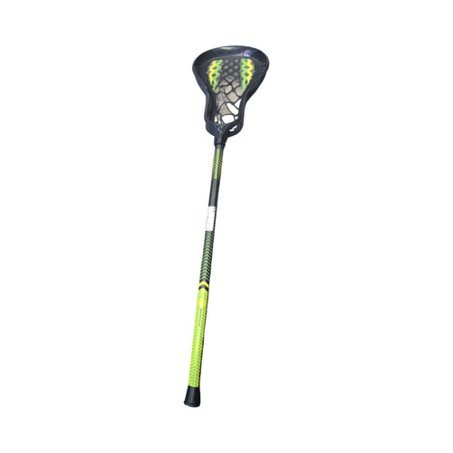 Vist Large View of Product Image Which is Used Warrior EVO WARP MINI JR STICK Jr Atk/Mid Complete Stick Green
