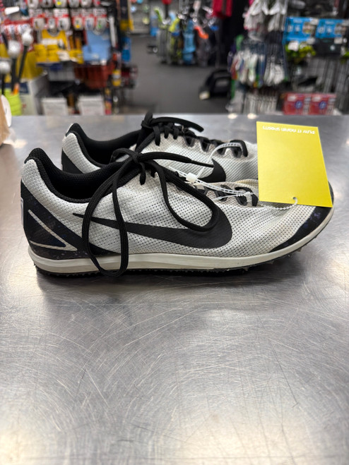 Vist Large View of Product Image Which is Used Nike AIR MAX ECEE Track & Field Cleats Adult Grey Senior 8