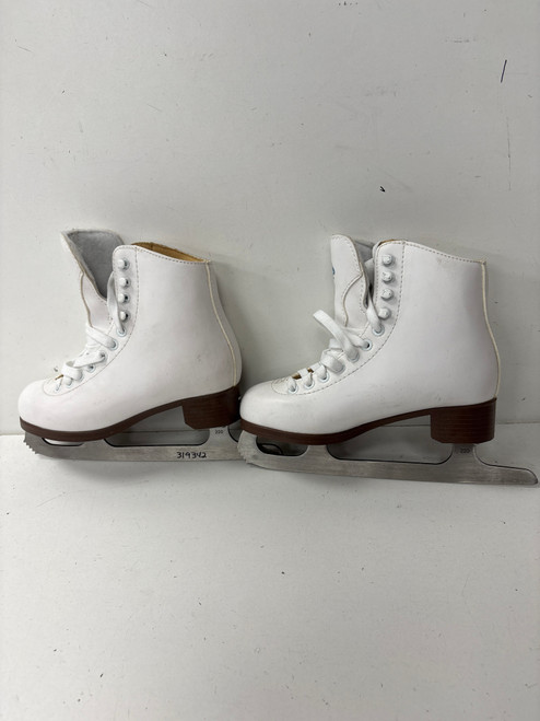Vist Large View of Product Image Which is Used Jackson GLACIER 120 Girls Figure Skate White Junior 03