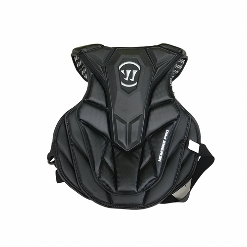 Vist Large View of Product Image Which is Used Warrior NEMESIS PRO LAX Goalie Chest M Black LG