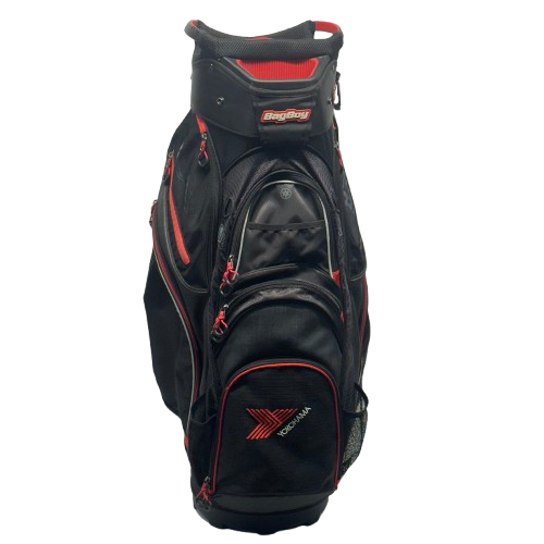 Vist Large View of Product Image Which is Used Bag Boy Mens Cart Bag Black And Red