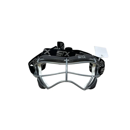 Vist Large View of Product Image Which is Used STX FOCUS S Lacrosse Facial Protect Grey Senior