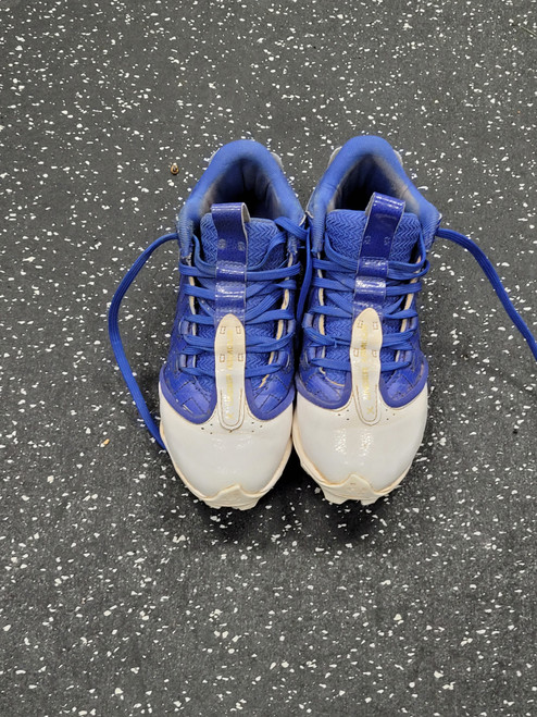 Vist Large View of Product Image Which is Used Under Armour BRYCE HARPER BB/SB Cleats Royal Blue Junior 01.5