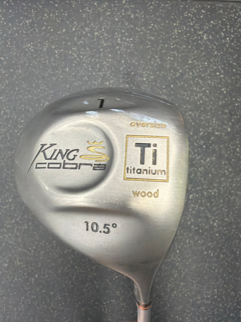 Vist Large View of Product Image Which is Used Cobra TI OVERSIZE Mens Driver RH 10.5 Degree
