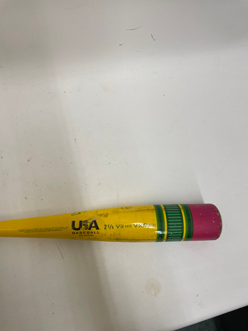 Vist Large View of Product Image Which is Used Victus VIBE PENCIL BAT BB/SB USA 2 5/8 Bat 29"