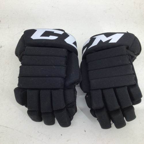 Vist Large View of Product Image Which is Used CCM LTP JR 11IN HOCKEY GLOVES Junior Gloves Black 11"
