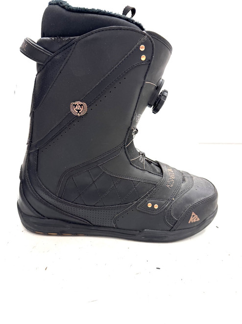 Vist Large View of Product Image Which is Used K2 BOA Mens Snowboard Boots Black Senior 13