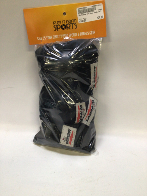 Vist Large View of Product Image Which is Used Skateboard Elbow Pads Black SM