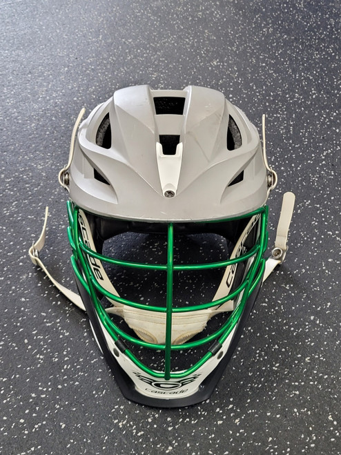 Vist Large View of Product Image Which is Used Cascade S Lacrosse Helmet Grey One Size
