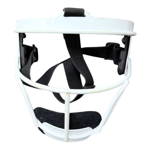 Vist Large View of Product Image Which is Used DINICTIS FIELDERS MASK BB/SB Fielders Mask White One Size