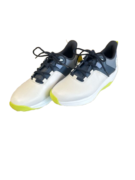 Vist Large View of Product Image Which is Used Foot Joy Mens Golf Shoes White Senior 8