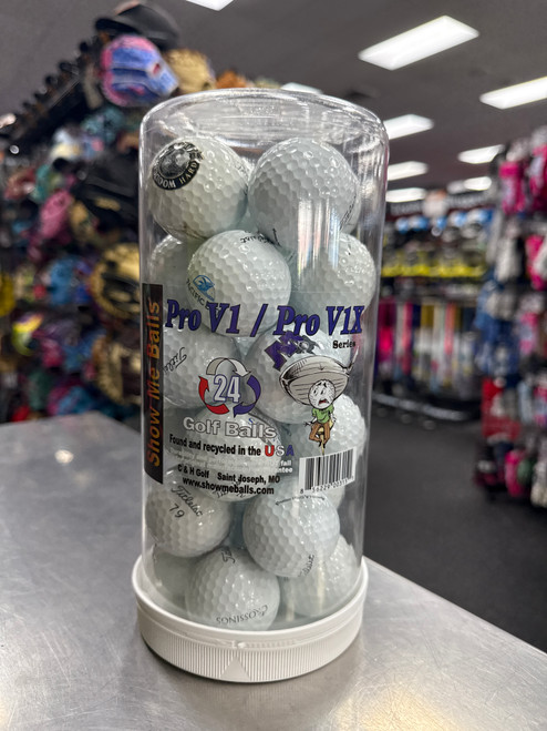 Vist Large View of Product Image Which is Recycled 24 CNT PROV1/PROV1X GOLF BALLS