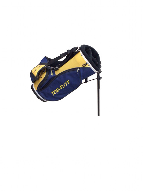 Vist Large View of Product Image Which is Used Top Flite JUNIOR STAND BAG Jr Stand Bag Navy Blue