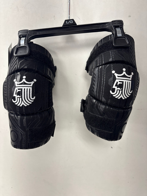 Vist Large View of Product Image Which is Used Brine ARM Lacrosse Arm Pads/Guards Black SM
