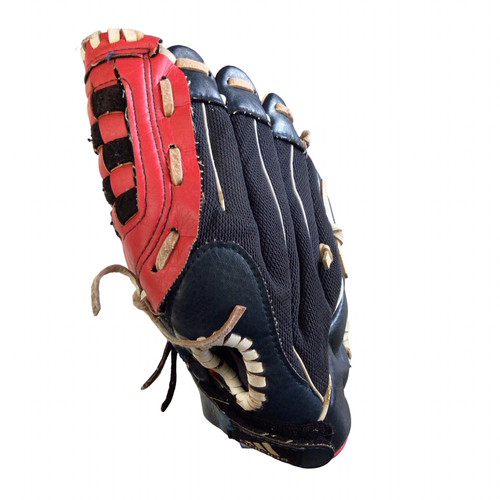 Vist Large View of Product Image Which is Used Adidas TS 950RWB EASY CLOSE BB/SB Glove LH Throw Black 9 1/2"
