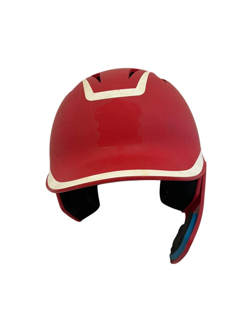 Vist Large View of Product Image Which is Used Champro HXJJG Medium Batting Helme Red  