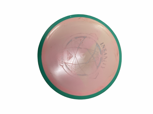 Vist Large View of Product Image Which is Used Axiom INSANITY Disc Golf Driver Pink