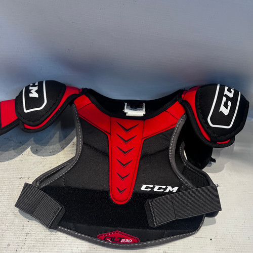 Vist Large View of Product Image Which is Used CCM QLT 230 Youth Shoulder Pads LG