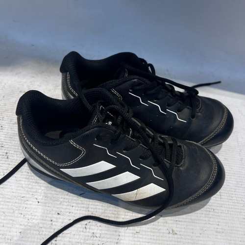 Vist Large View of Product Image Which is Used Adidas BB BB/SB Cleats Black Adjustable