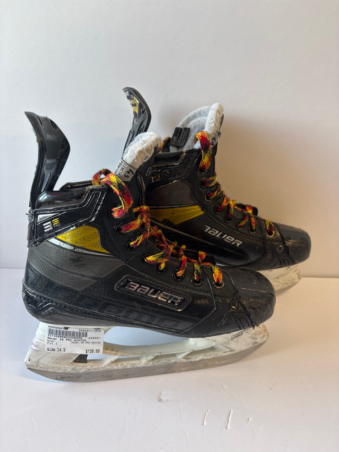 Vist Large View of Product Image Which is Used Bauer 3S PRO SKATES Intermediate Hockey Skate Intermediate 4.5