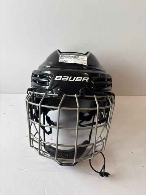 Vist Large View of Product Image Which is Used Bauer IMS5.0 COMBO Helmet Cage Combo Black MD