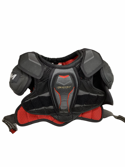 Vist Large View of Product Image Which is Used CCM CONTROL Junior Shoulder Pads SM