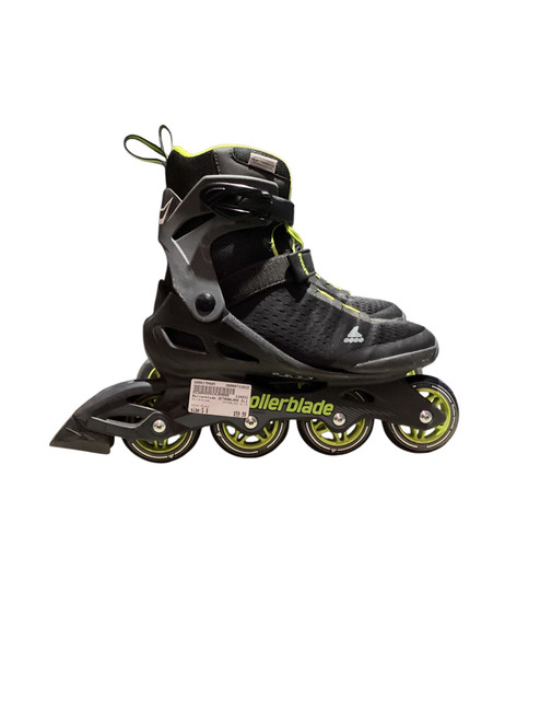 Vist Large View of Product Image Which is Used Rollerblade ZETRABLADE ELITE Senior Rec Fitness Skates Black Senior 8