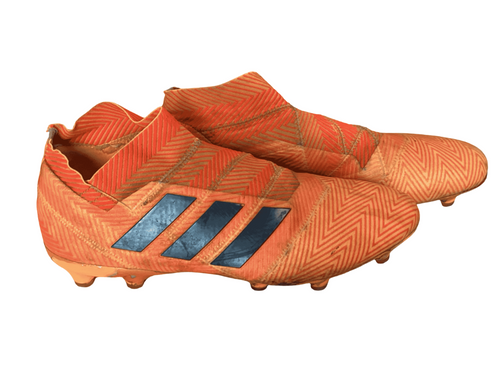 Vist Large View of Product Image Which is Adidas Soccer Cleats Orange Senior 13