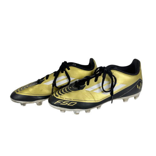 Vist Large View of Product Image Which is Used Adidas F50 MESSI Soccer Cleats Junior 4.5