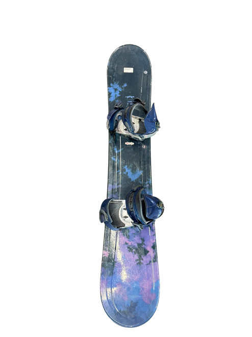 Vist Large View of Product Image Which is Used Lamar WHISPER Womens Board/Bindings Teal 154 cm