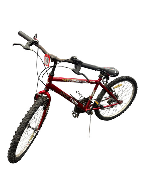 Vist Large View of Product Image Which is Used TECH TEAM RINGER Mountain Bike Boys Red 24"