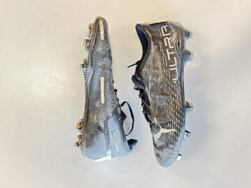 Vist Large View of Product Image Which is Used Puma Soccer Cleats Black Senior 8