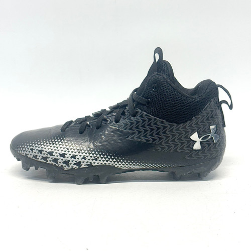 Vist Large View of Product Image Which is Used Under Armour SPOTLIGHT SELECT 3 Jr FB Cleats Black Junior 04