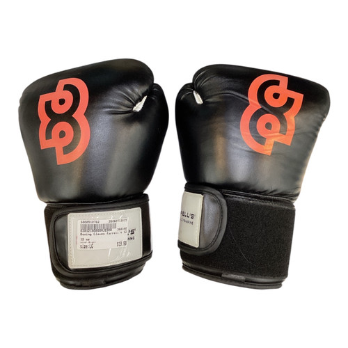 Vist Large View of Product Image Which is Used Boxing Gloves Black LG