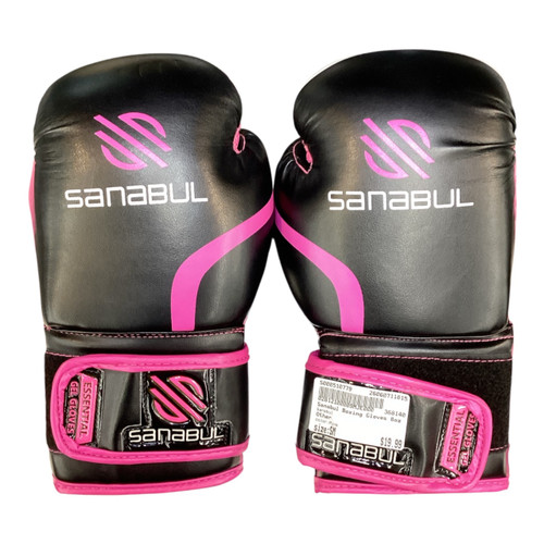 Vist Large View of Product Image Which is Used Sanabul Boxing Gloves Pink SM