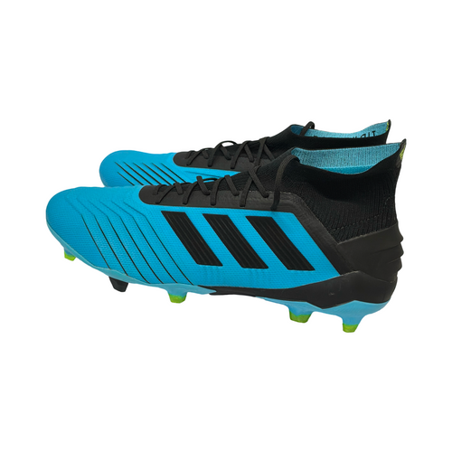 Vist Large View of Product Image Which is Used Adidas Soccer Cleats Carolina Blue Senior 10.5