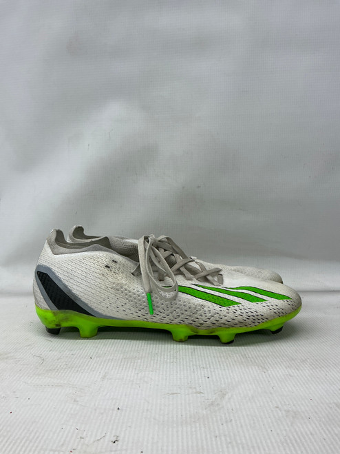 Vist Large View of Product Image Which is Used Adidas Soccer Cleats White Senior 9