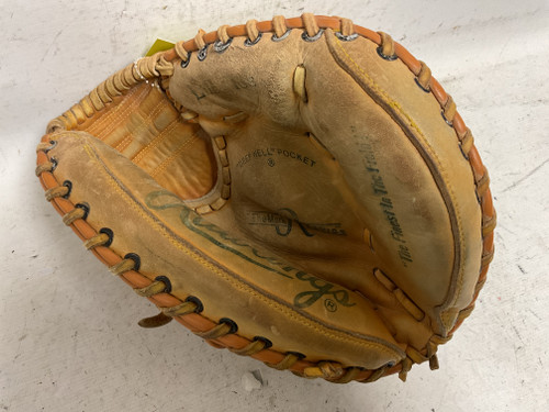 Vist Large View of Product Image Which is Used Rawlings THE MARK OF THE PRO Baseball Catchers RH Throw Brown 30"