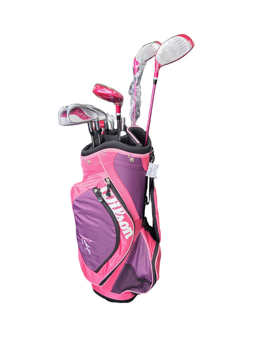 Vist Large View of Product Image Which is Used Wilson HOPE SET Womens Package Set RH Pink 10 Piece