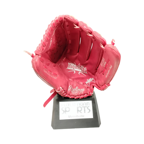 Vist Large View of Product Image Which is Used Rawlings H120S BB/SB Glove RH Throw Red 12"