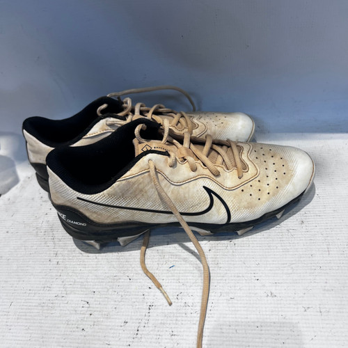 Vist Large View of Product Image Which is Used Nike DIAMOND BB/SB Cleats White Senior 9