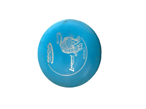 Vist Large View of Product Image Which is Used Innova DX LEOPARD Disc Golf Driver Royal Blue