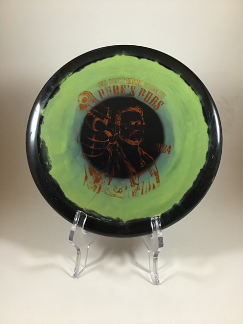 Vist Large View of Product Image Which is Used Dynamic Discs LUCID SOCKIBOMB SLAMMER Disc Golf Putter Green 175g