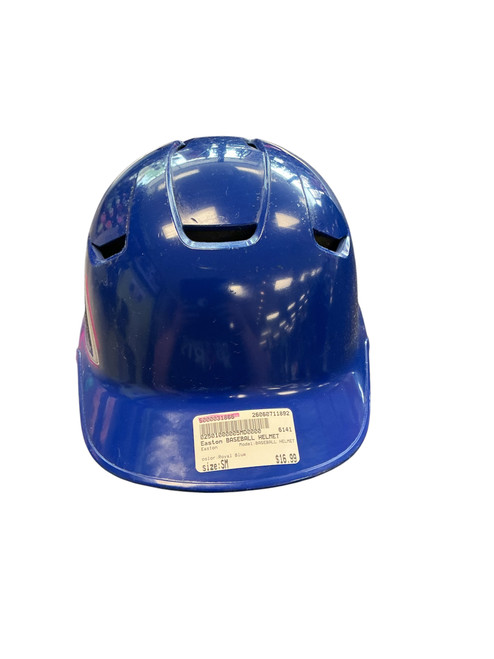 Vist Large View of Product Image Which is Used Easton BASEBALL HELMET Batting Helmet No Mask Royal Blue SM