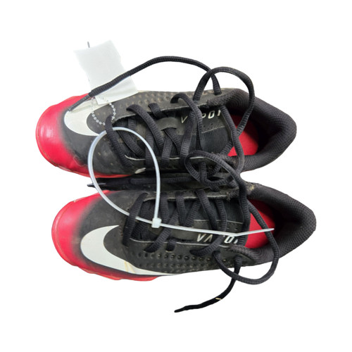 Vist Large View of Product Image Which is Used Nike VAPOR JUNIOR CLEATS Jr FB Cleats Red Junior 01
