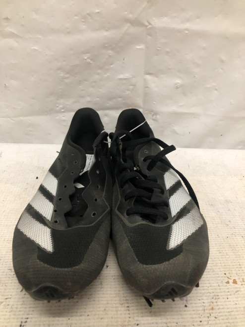 Vist Large View of Product Image Which is Used Adidas Track & Field Cleats Adult Black Senior 6.5