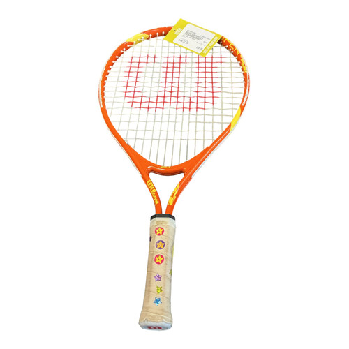Vist Large View of Product Image Which is Used Wilson 09 OPEN Junior Tennis Racquet Orange 21"