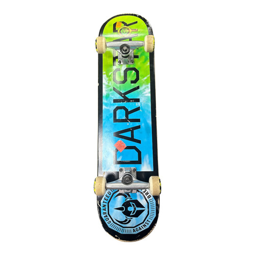 Vist Large View of Product Image Which is Used DarkStar Complete Skateboard Black 8"