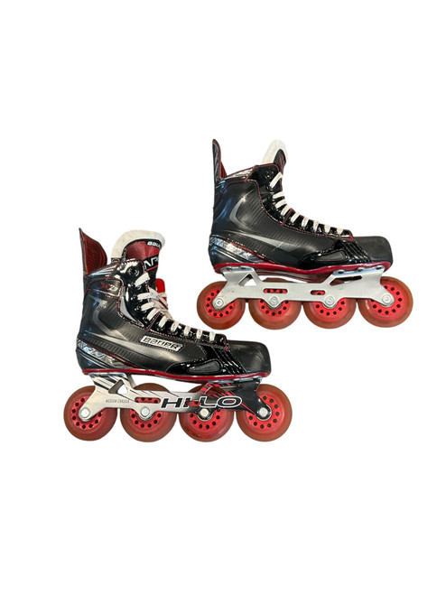 Vist Large View of Product Image Which is Used Bauer X 2.7 Senior Roller Quad Skates None Senior 6.5