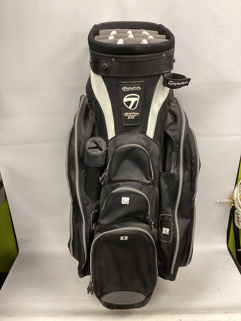 Vist Large View of Product Image Which is Used Taylormade CATALINA 3.0 Mens Cart Bag Black